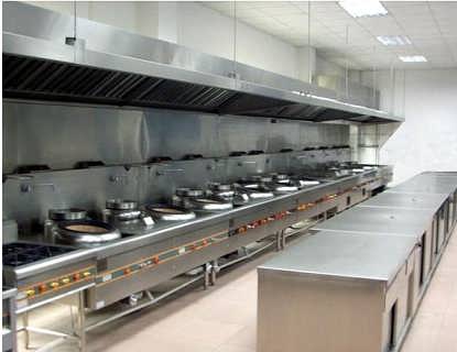 广州市供应大型学校工厂幼儿园厨房设施抽排烟及通风系统设计安装